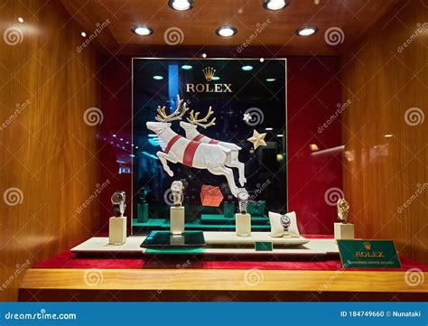 rolex window christmas display|Already Christmas .